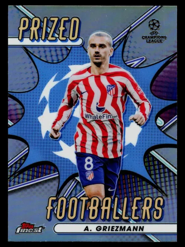 2023 Antoine Griezmann #PF-3 Topps Finest UEFA Champions League Prized Footballers