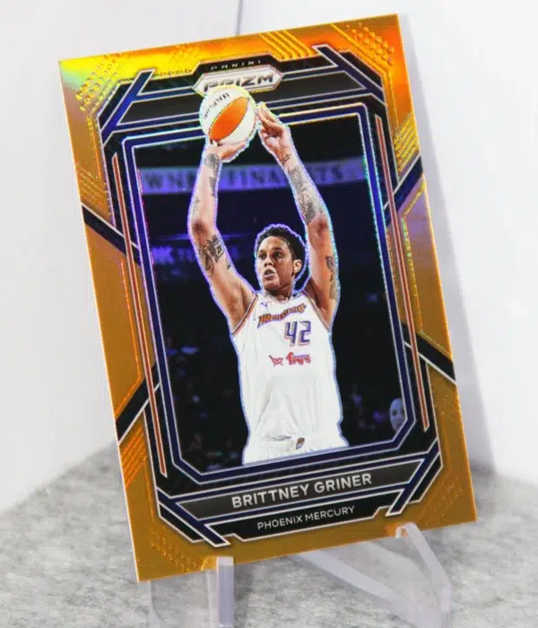 2023 Brittney Griner #57 Panini WNBA Prizm Orange Prizm /99