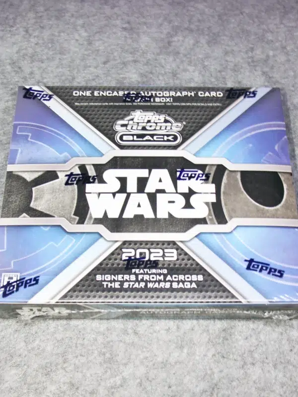 2023 Topps Star Wars Chrome Black Hobby Box - Sealed