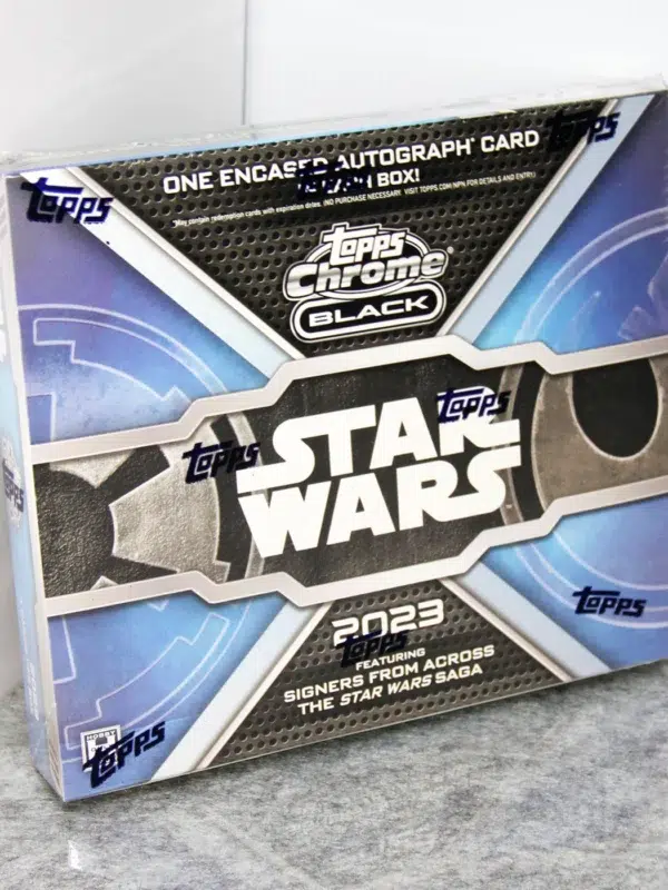 2023 Topps Star Wars Chrome Black Hobby Box - Sealed