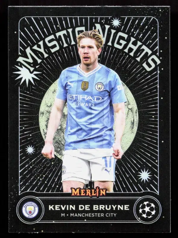 2024-25 Kevin De Bruyne Topps Merlin Mystic Nights Manchester City