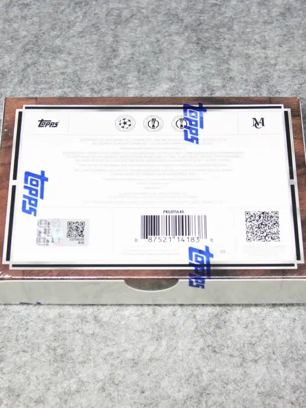 2024-25 Topps Museum Collection UEFA Club Competitions Soccer Hobby Box - Sealed