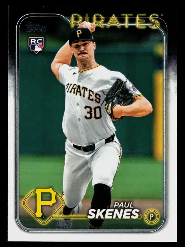 2024 Paul Skenes #US100 Topps Update Series RC
