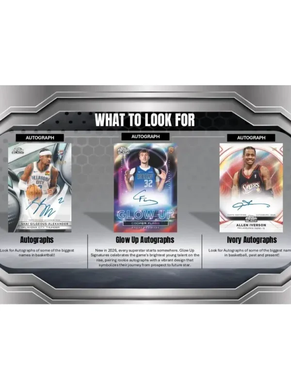 2025-26 Topps Chrome Black NBA Basketball Hobby Box - Verzegeld