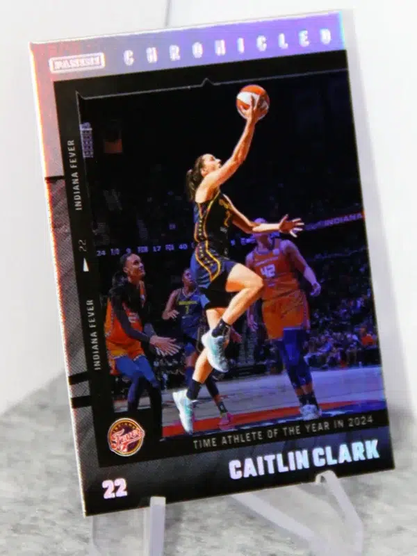 2025 Caitlin Clark #18 Panini WNBA Chronicled AotY 2024 Holo Foil