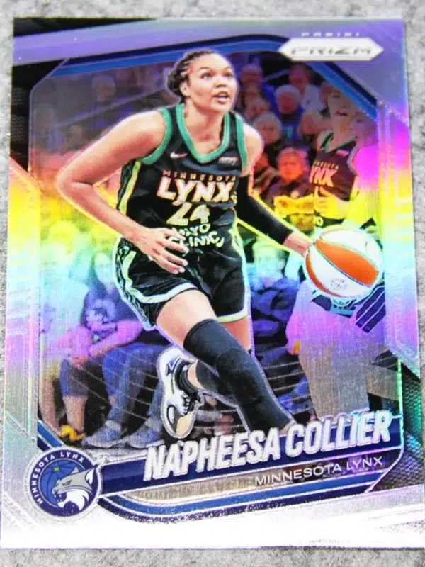 2025 Napheesa Collier #8 Panini WNBA Prizm Basketball Silver Prizm