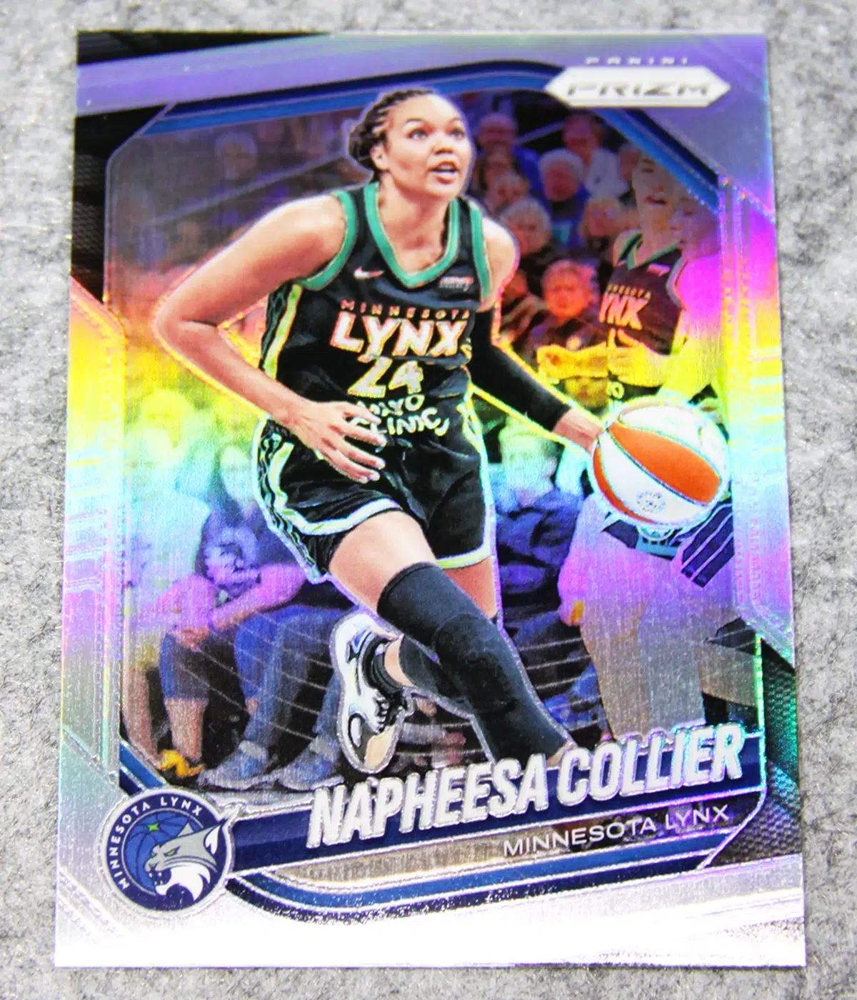 2025 Napheesa Collier #8 Panini WNBA Prizm Basketball Silver Prizm
