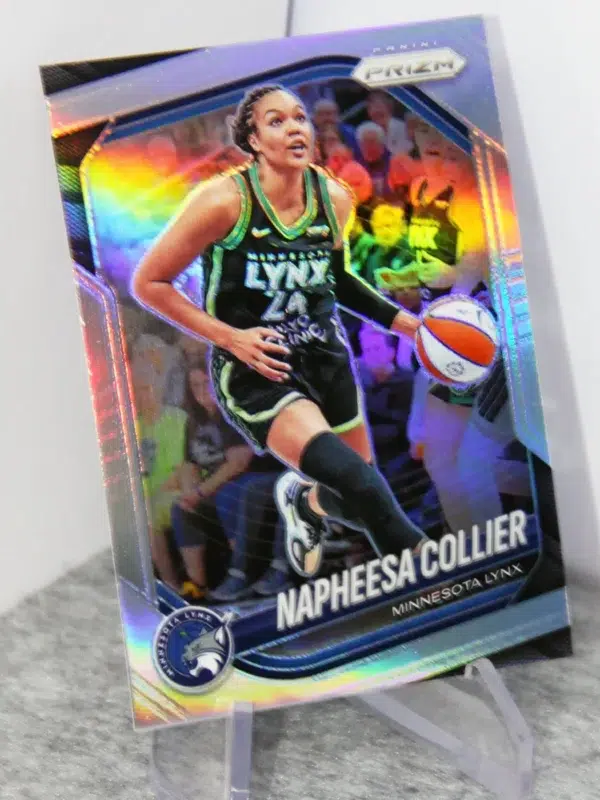 2025 Napheesa Collier #8 Panini WNBA Prizm Basketball Silver Prizm