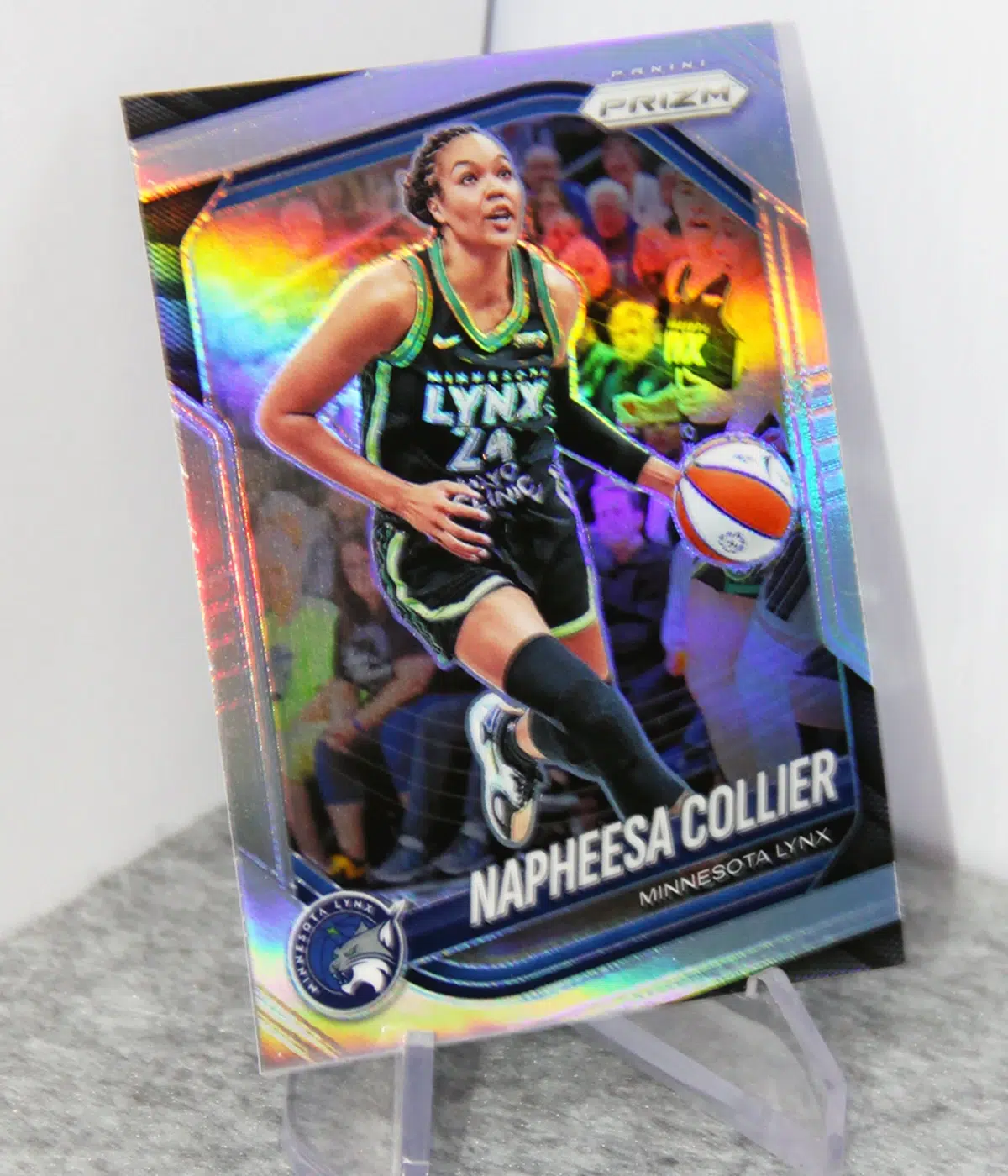 2025 Napheesa Collier #8 Panini WNBA Prizm Basketball Silver Prizm
