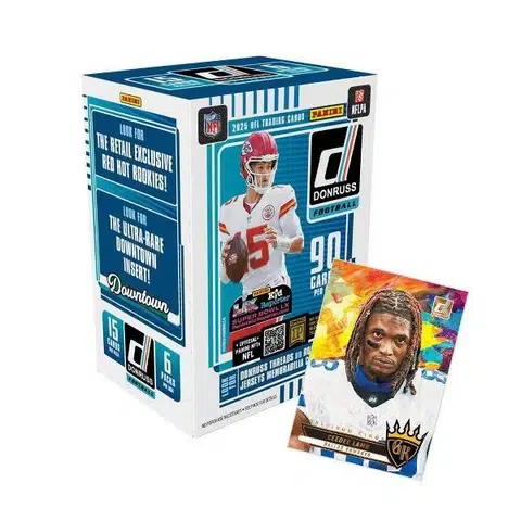 2025 Panini Donruss Football NFL Blaster Box - Sealed