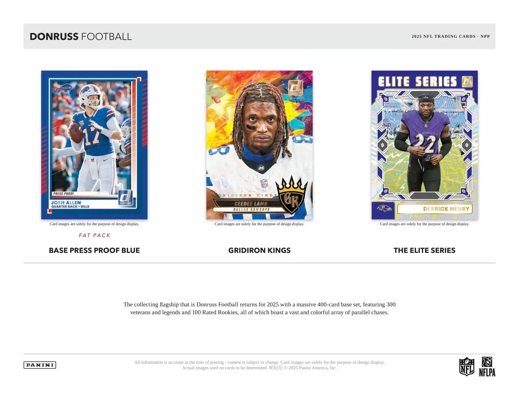 2025 Panini Donruss Football NFL Blaster Box - Sealed