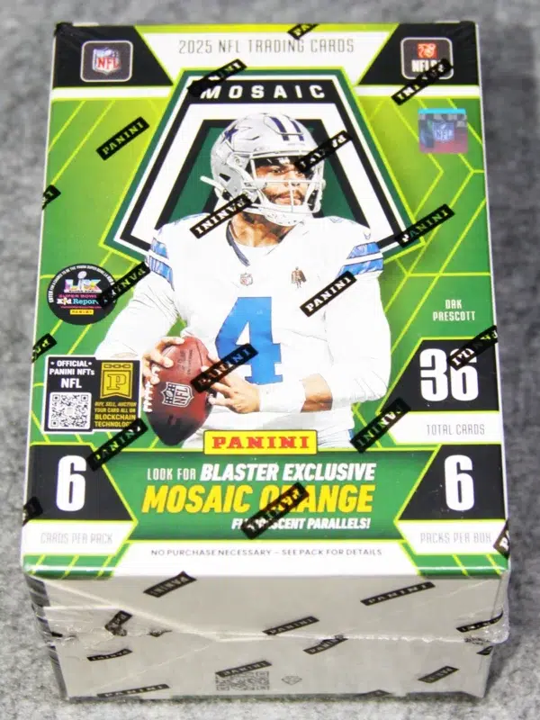 2025 Panini Mosaic Football NFL Blaster Box - Sealed