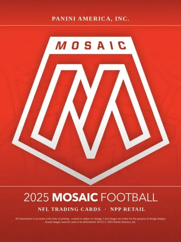 2025 Panini Mosaic Football NFL Blaster Box - Sealed