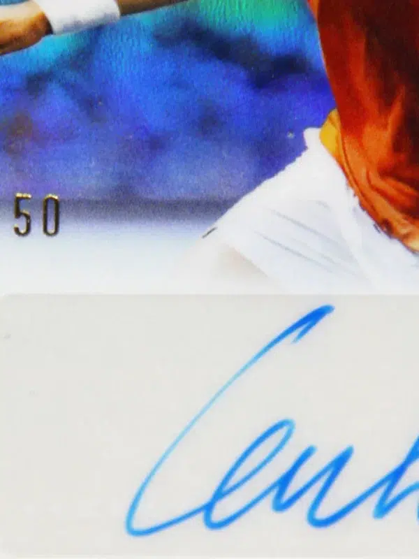 2025 Tallon Griekspoor #CA-TGR Topps Chrome Tennis Autograph Gold Refractor /50