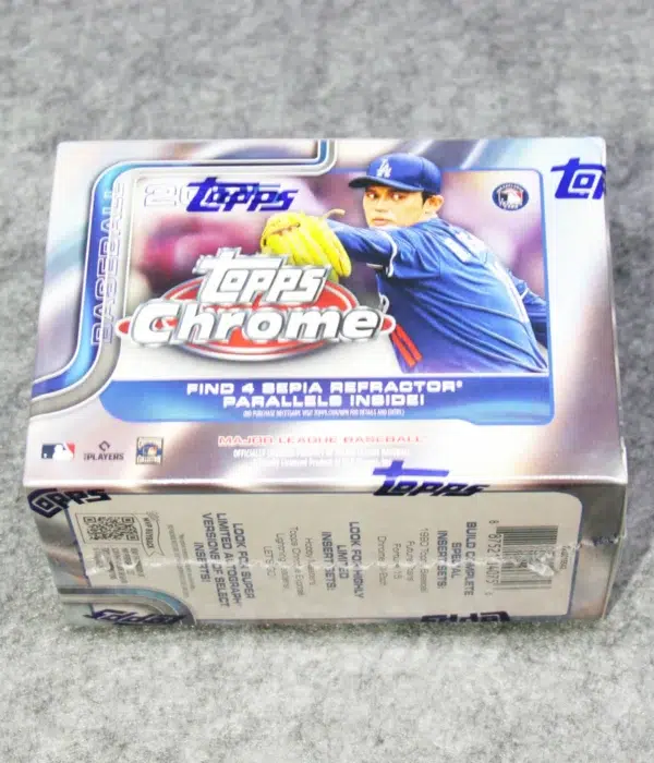 2025 Topps Chrome Baseball MLB Value Box - Sealed