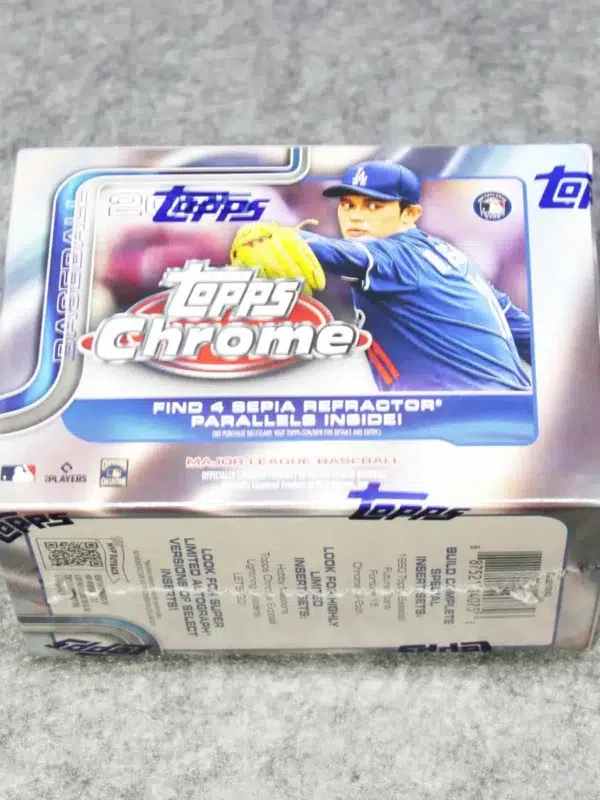 2025 Topps Chrome Baseball MLB Value Box - Sealed