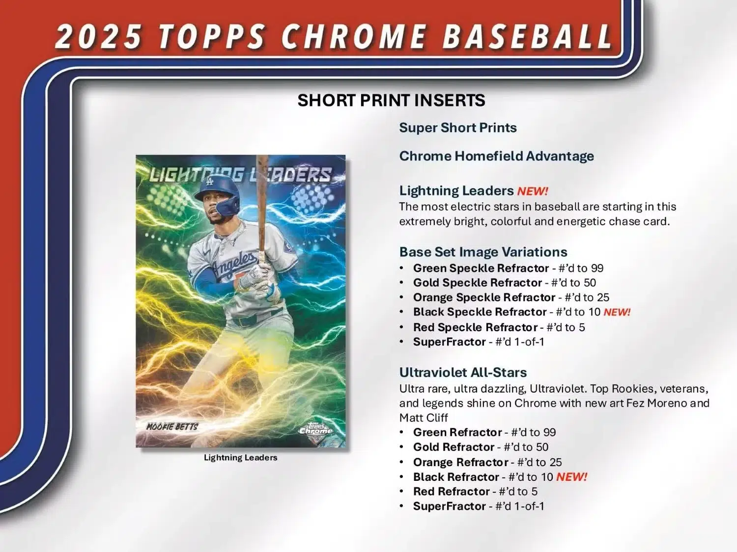 2025 Topps Chrome Baseball MLB Value Box - Sealed