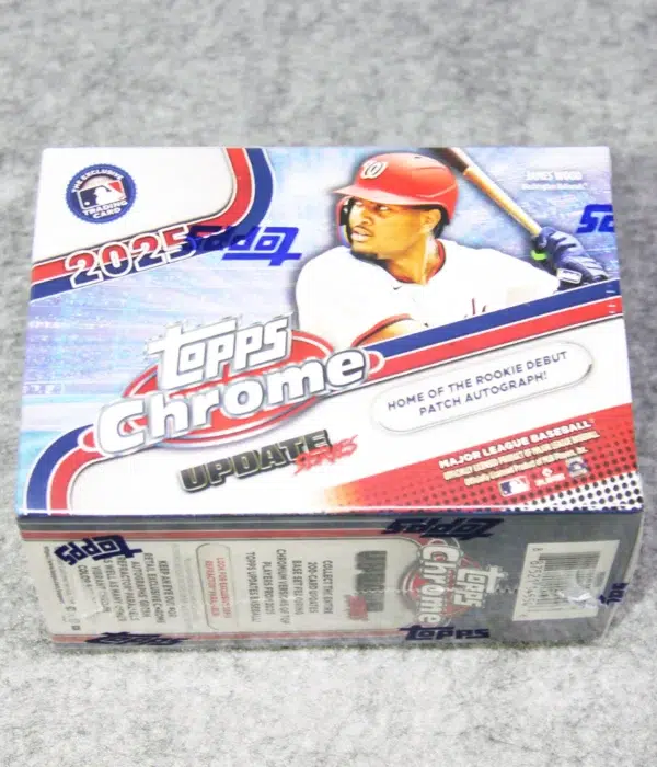 2025 Topps Chrome Update Series Baseball MLB Value Box - Sealed
