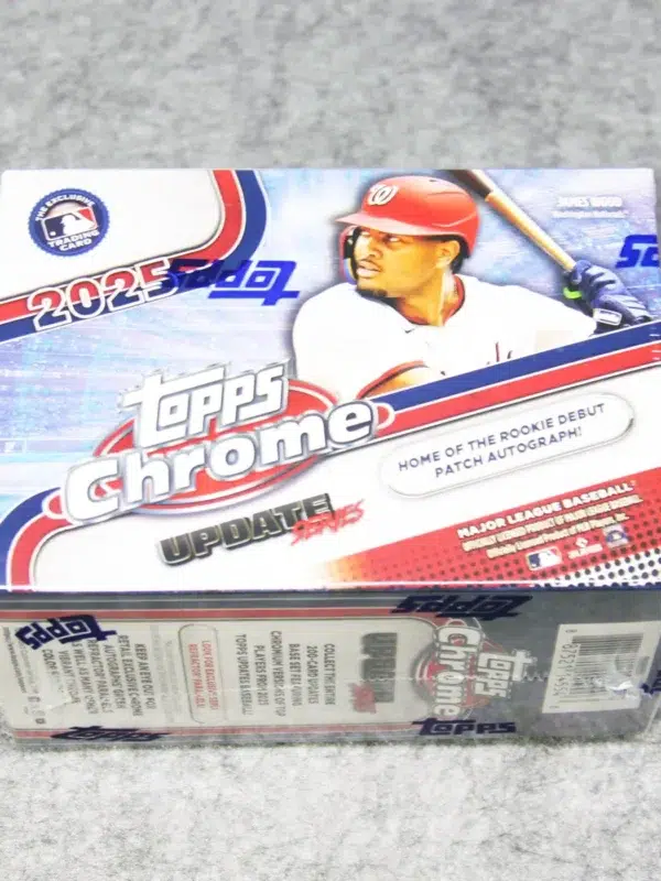 2025 Topps Chrome Update Series Baseball MLB Value Box - Sealed