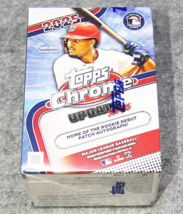 2025 Topps Chrome Update Series Baseball MLB Value Box - Sealed