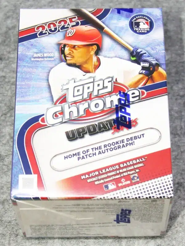 2025 Topps Chrome Update Series Baseball MLB Value Box - Sealed