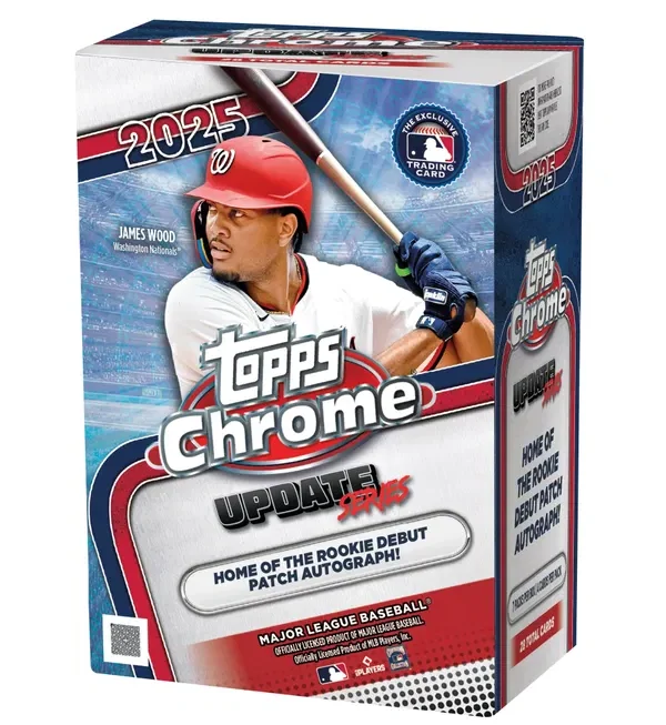 2025 Topps Chrome Update Series Baseball MLB Value Box - Sealed