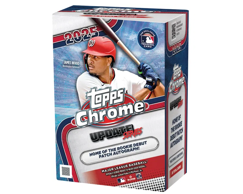 2025 Topps Chrome Update Series Baseball MLB Value Box - Sealed