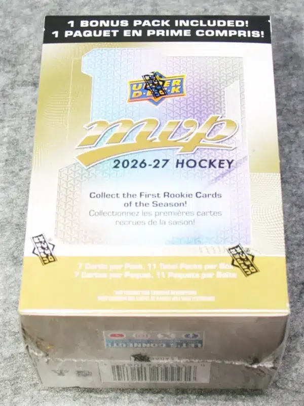 2026-27 Upper Deck MVP Hockey NHL Blaster Box - Sealed