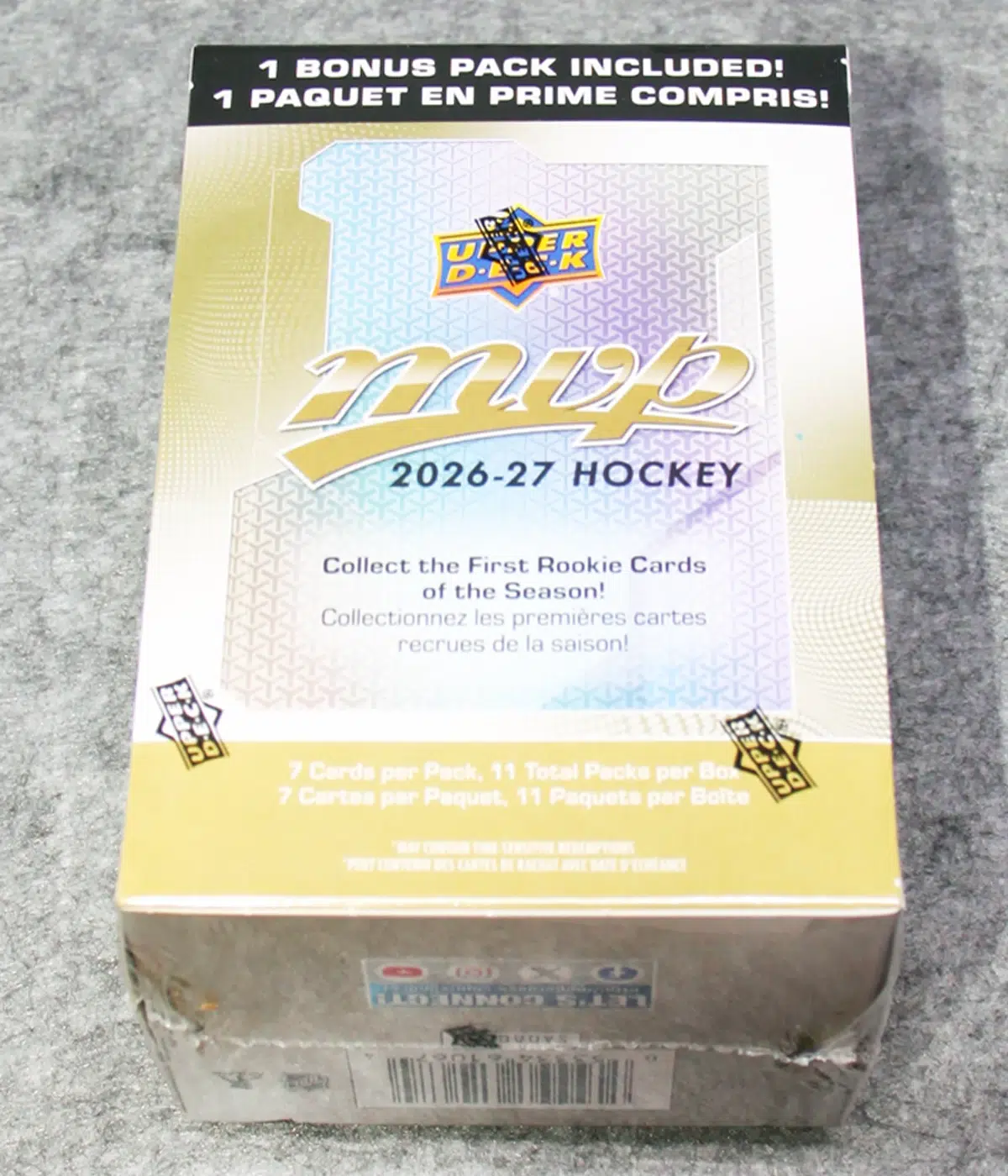 2026-27 Upper Deck MVP Hockey NHL Blaster Box - Sealed