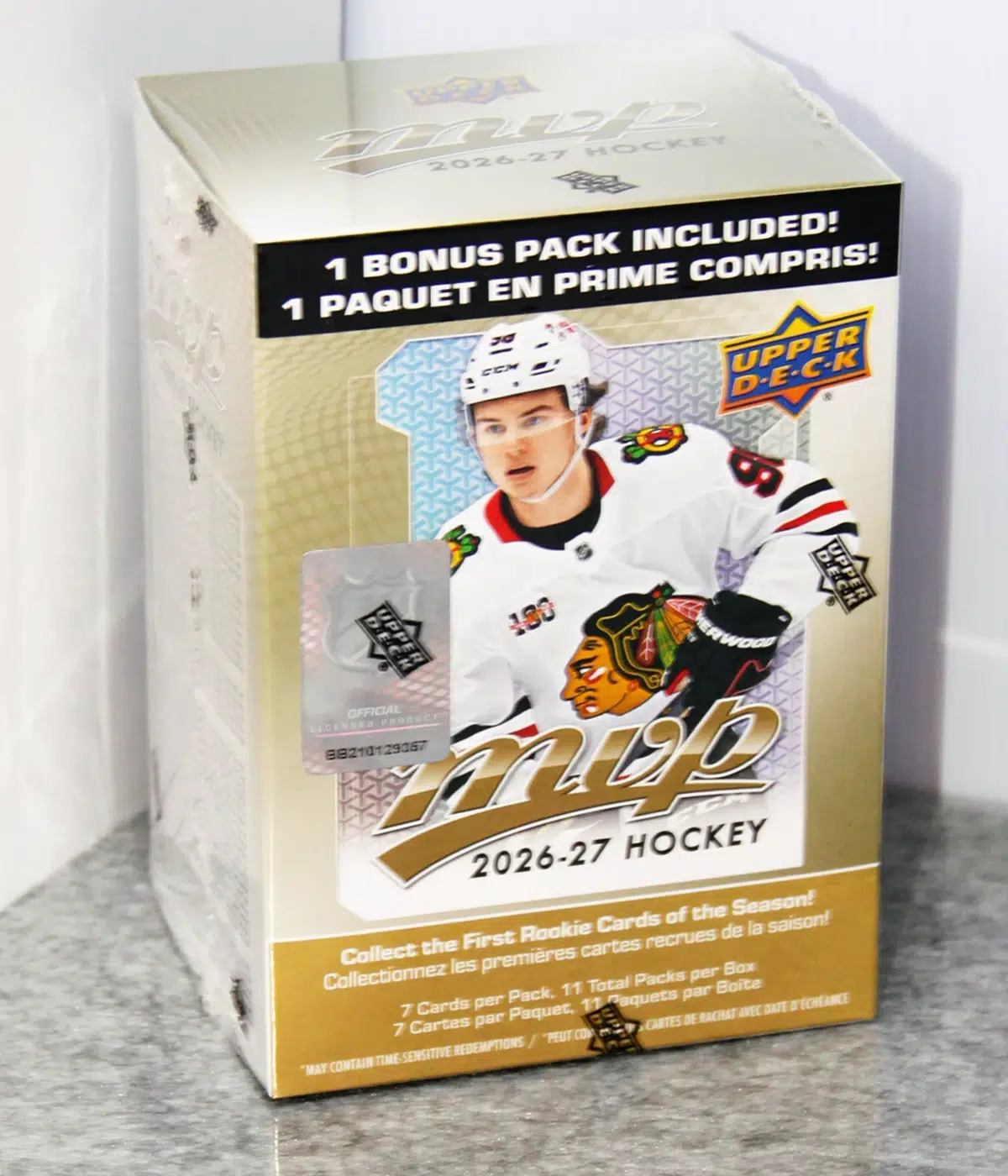 2026-27 Upper Deck MVP Hockey NHL Blaster Box - Sealed