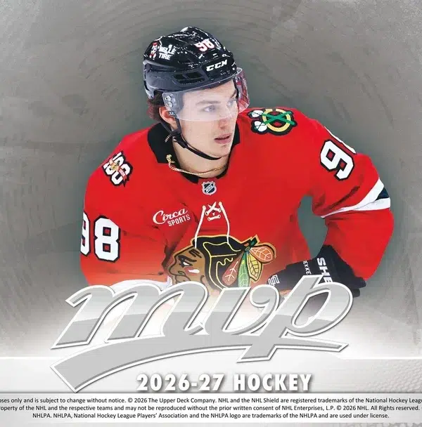 2026-27 Upper Deck MVP Hockey NHL Blaster Box - Sealed