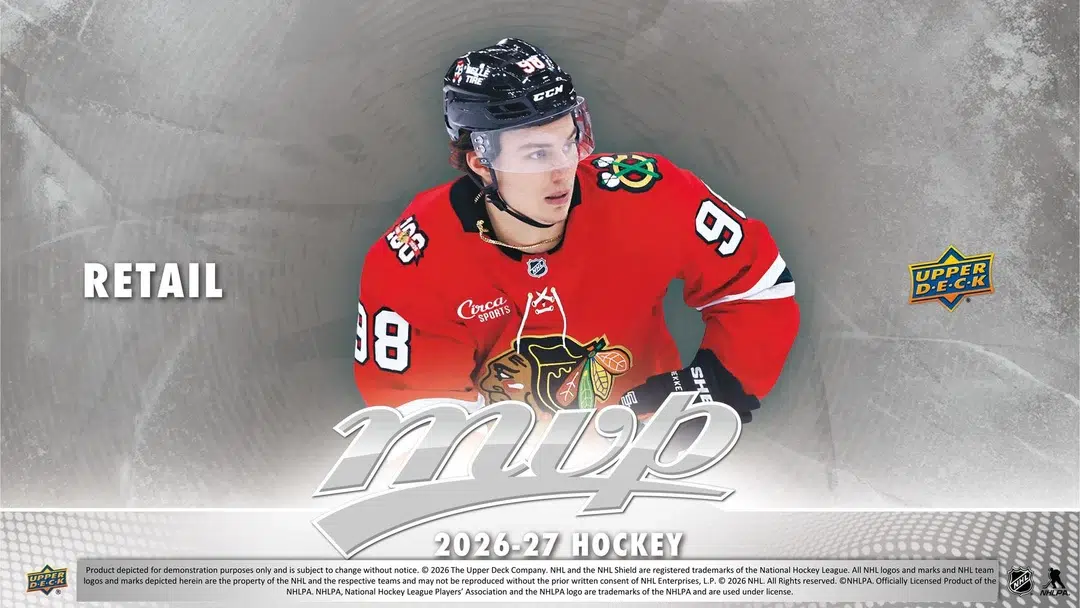 2026-27 Upper Deck MVP Hockey NHL Blaster Box - Sealed