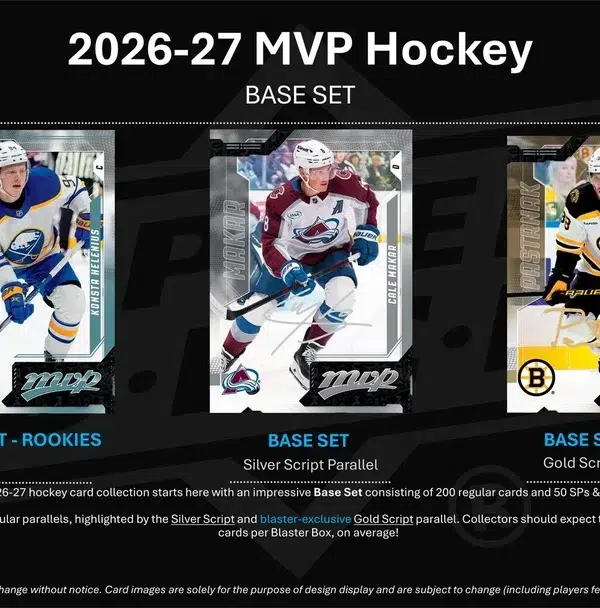 2026-27 Upper Deck MVP Hockey NHL Blaster Box - Sealed