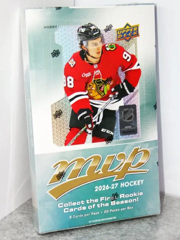 2026-27 Upper Deck MVP Hockey NHL Hobby Box - Sealed