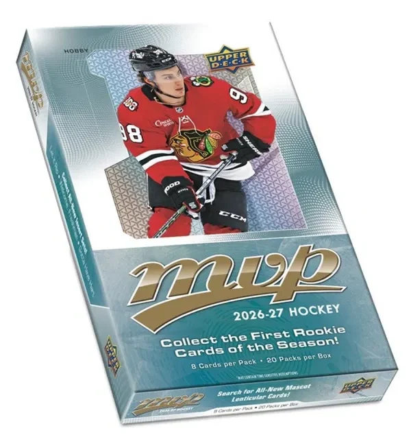 2026-27 Upper Deck MVP Hockey NHL Hobby Box - Sealed
