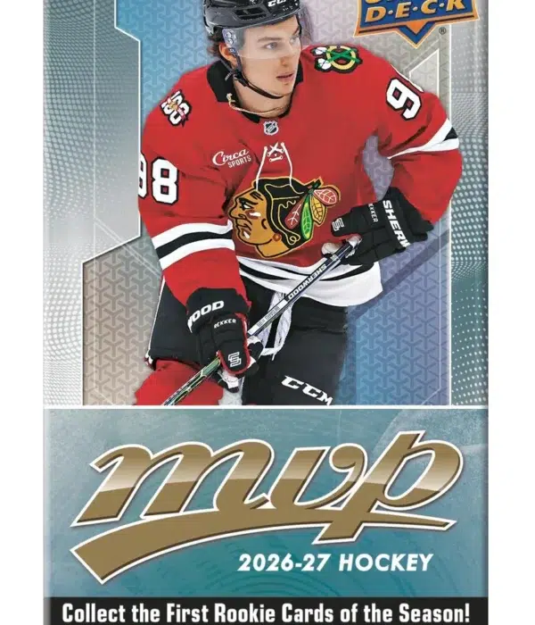 2026-27 Upper Deck MVP Hockey NHL Hobby Box - Sealed