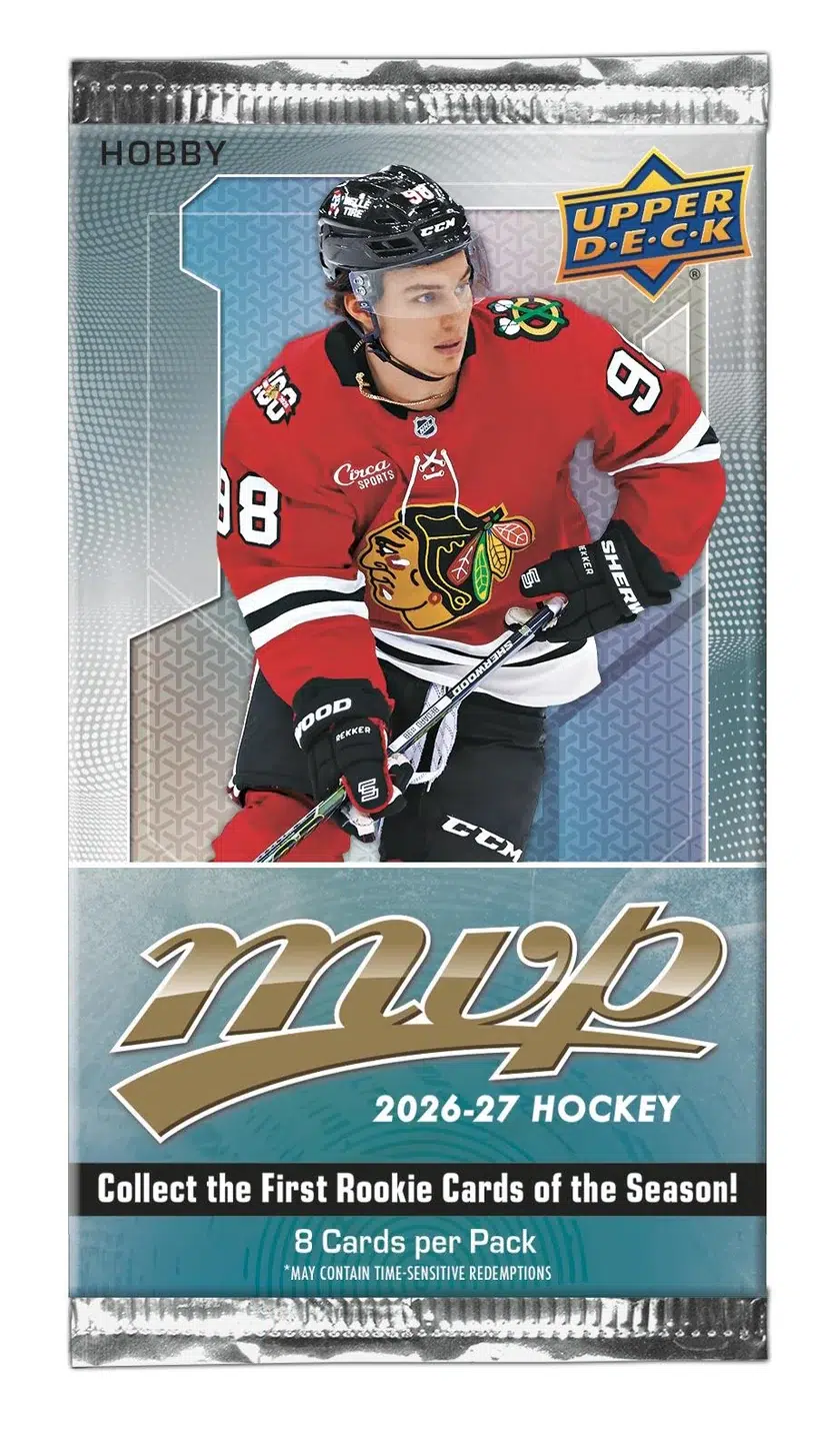 2026-27 Upper Deck MVP Hockey NHL Hobby Box - Sealed