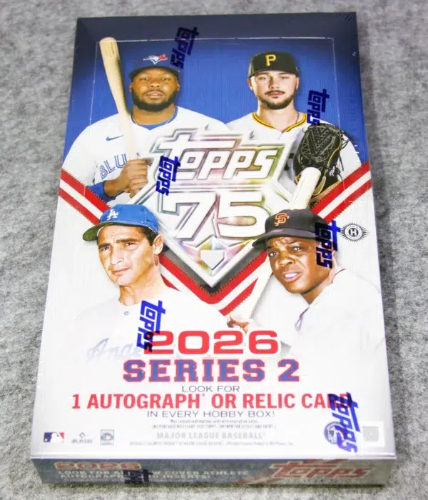 2026 Topps 75 Series 2 Baseball MLB Hobby Box - Sealed