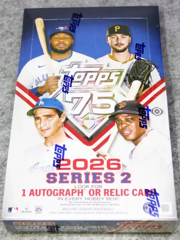 2026 Topps 75 Series 2 Baseball MLB Hobby Box - Sealed