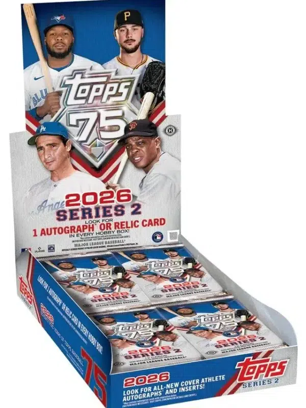 2026 Topps 75 Series 2 Baseball MLB Hobby Box - Sealed