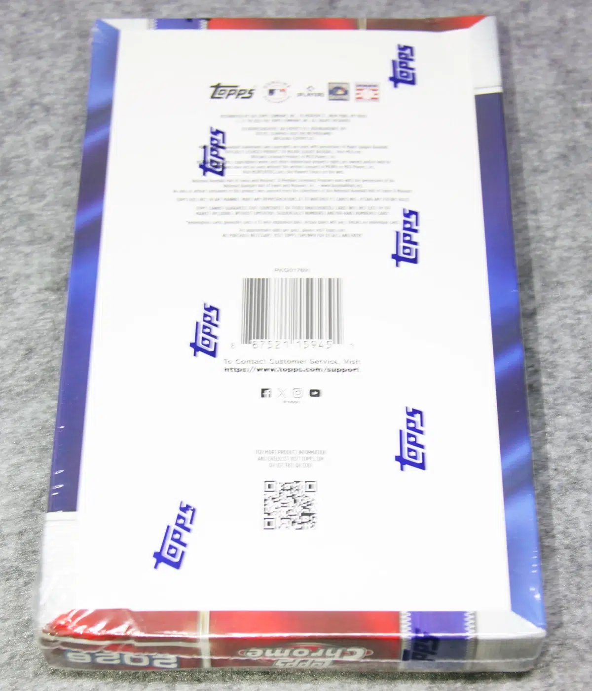 2026 Topps Chrome Baseball MLB Hobby Box - Sealed
