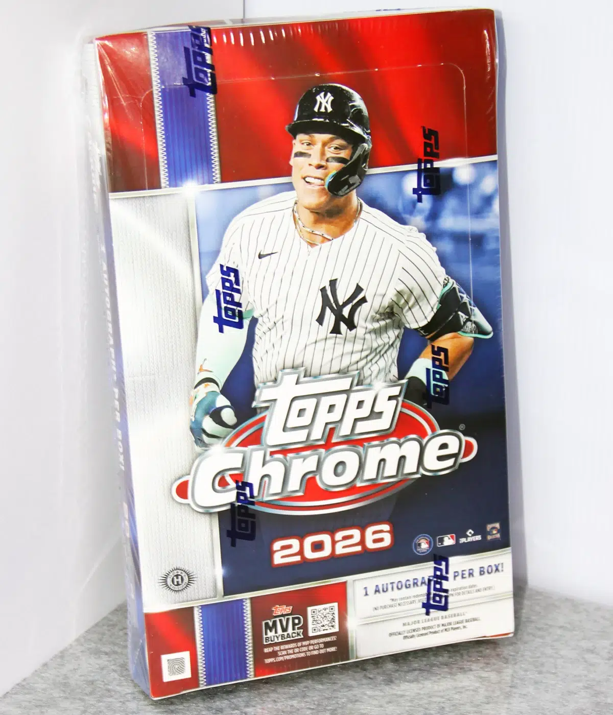 2026 Topps Chrome Baseball MLB Hobby Box - Sealed