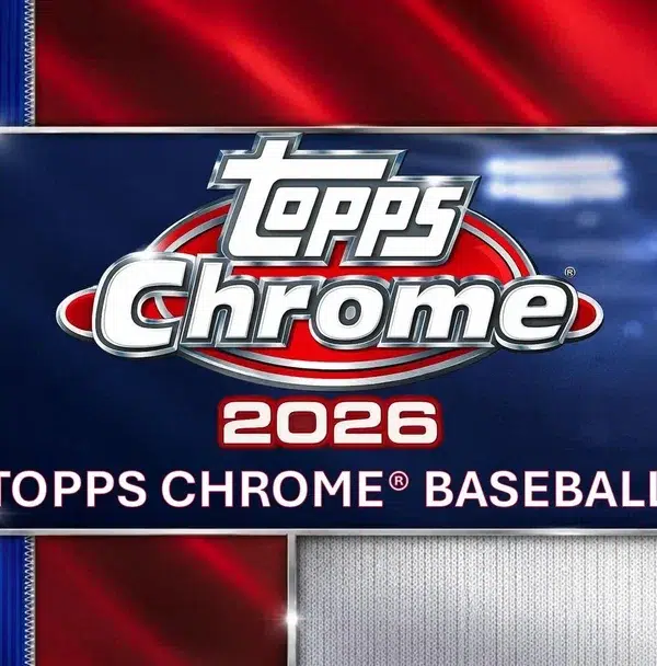 2026 Topps Chrome Baseball MLB Hobby Box - Sealed