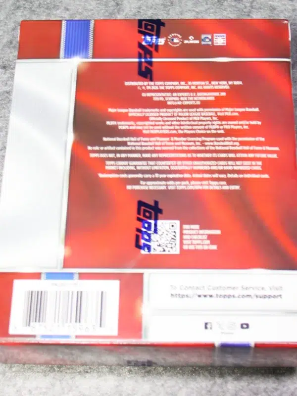 2026 Topps Chrome Baseball MLB Mega Box - Sealed