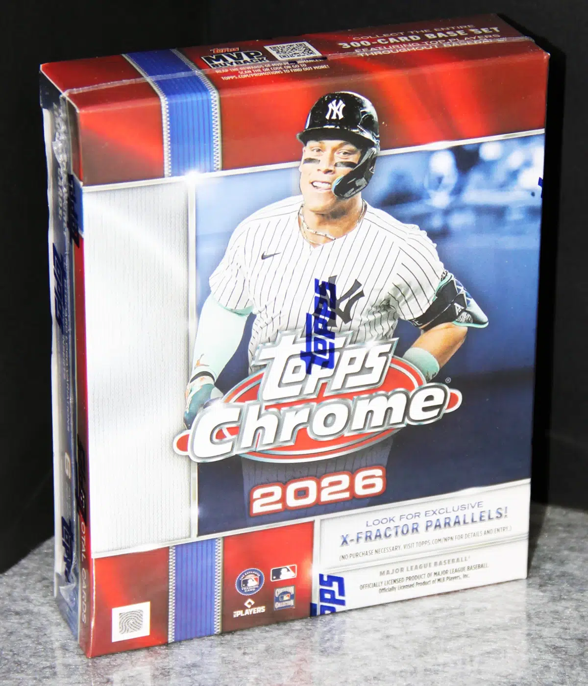 2026 Topps Chrome Baseball MLB Mega Box - Sealed