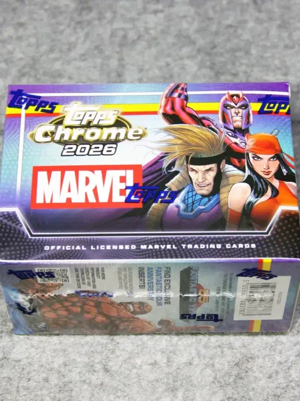 2026 Topps Chrome Marvel Value Box - Sealed