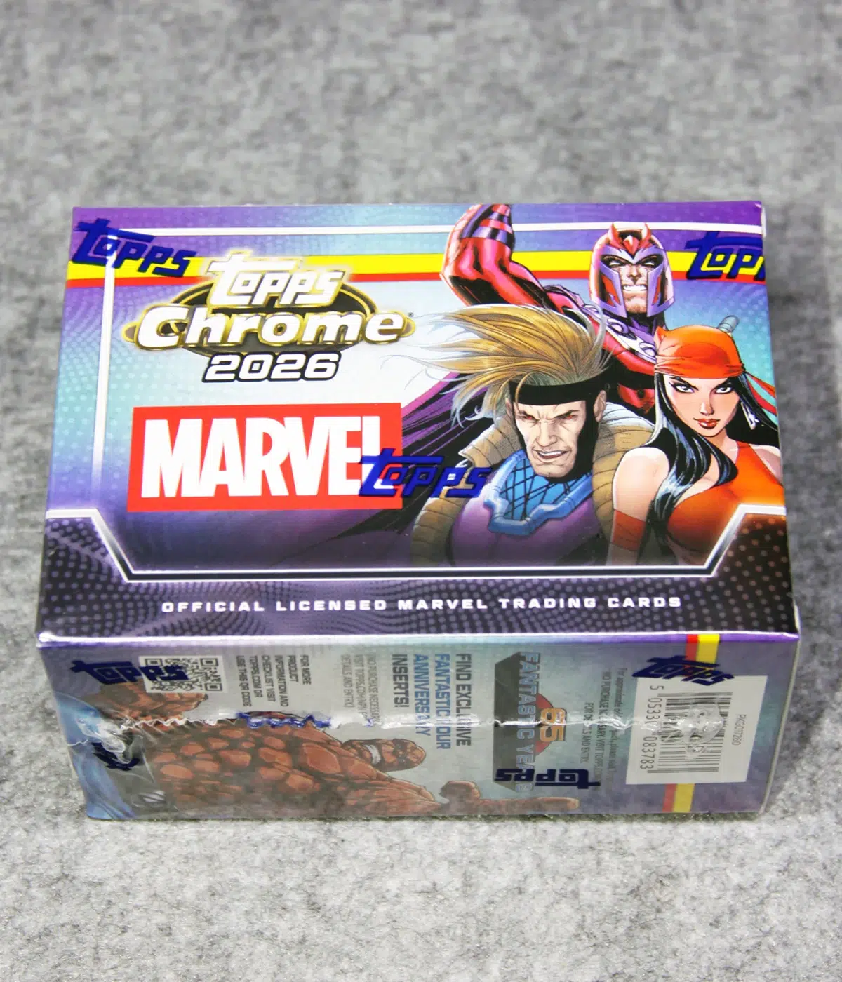 2026 Topps Chrome Marvel Value Box - Sealed