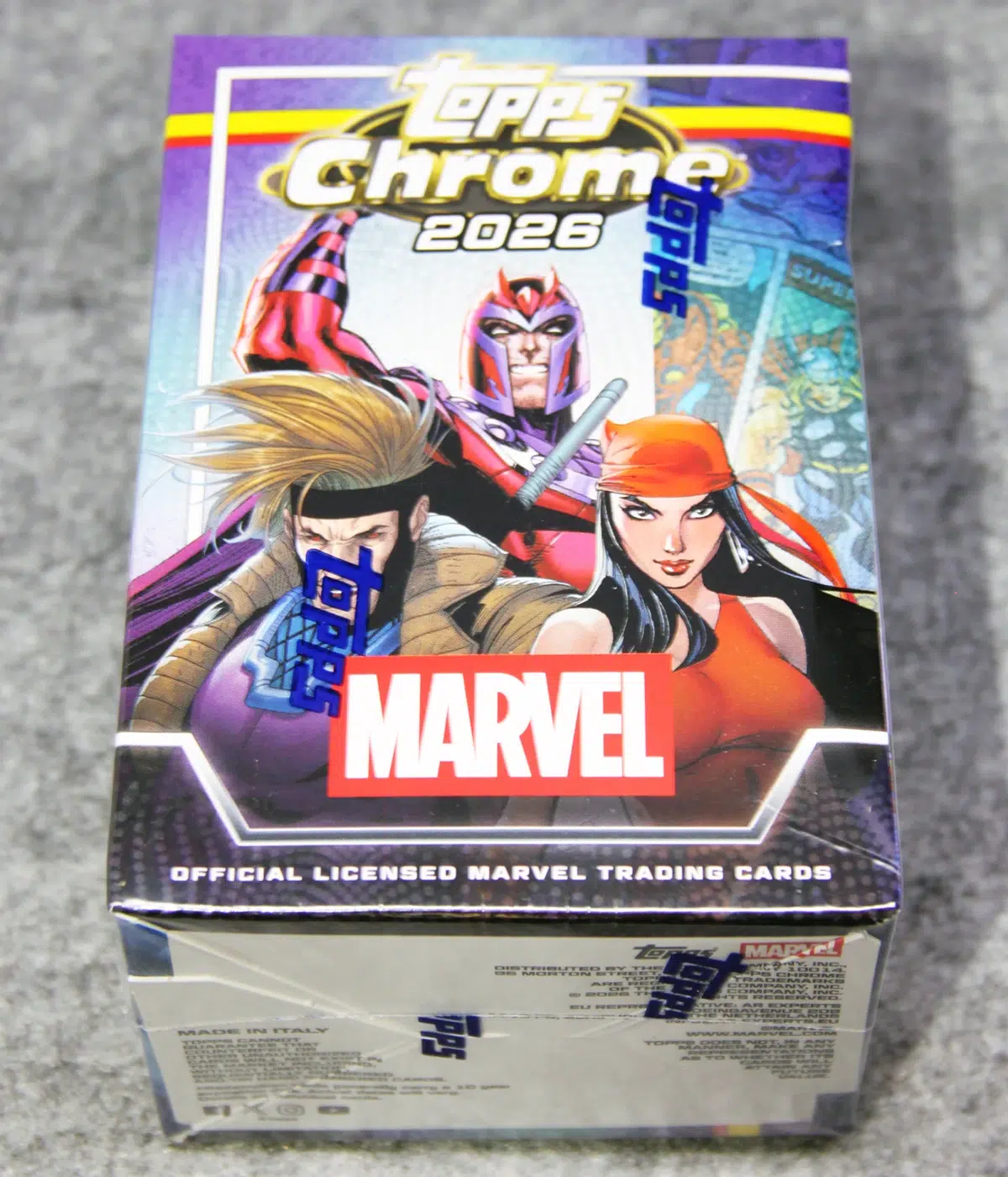 2026 Topps Chrome Marvel Value Box - Sealed