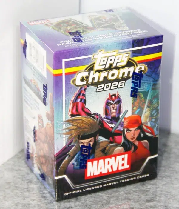 2026 Topps Chrome Marvel Value Box - Sealed