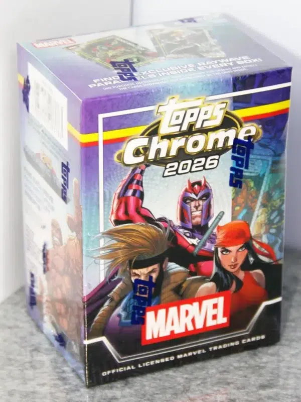 2026 Topps Chrome Marvel Value Box - Sealed